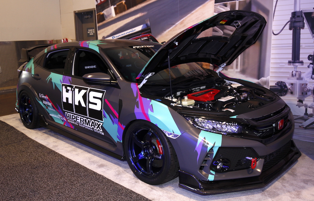 【18SEMA】HKS USAのシビック・タイプRは2シーター!! - Honda Style web